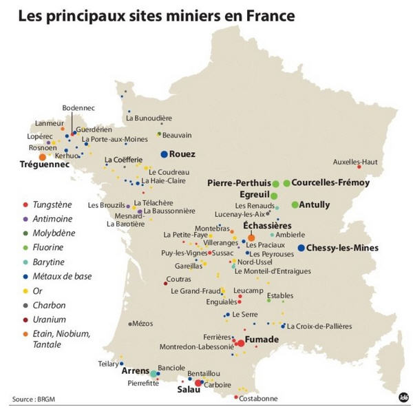 France sets up national mining company