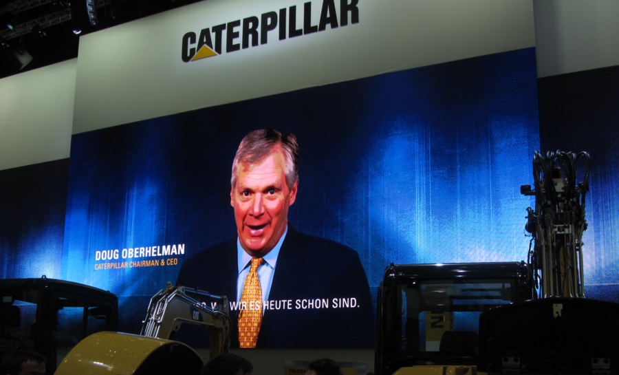 Caterpillar CEO Oberhelman to step down in March