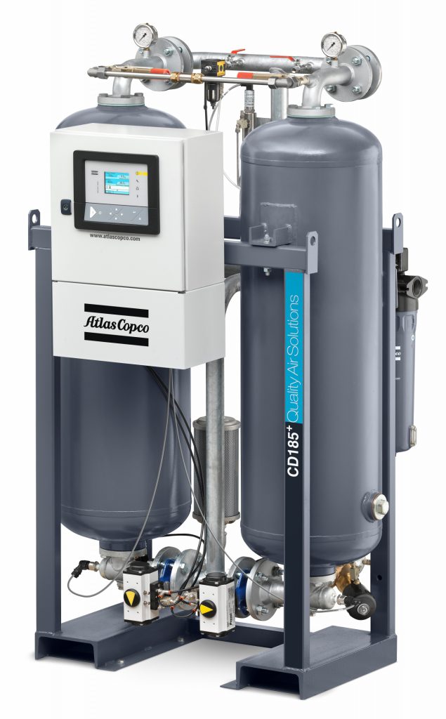 Energy Savings Of Up To 90% With Atlas Copco CD+ Desiccant Air Dryers ...