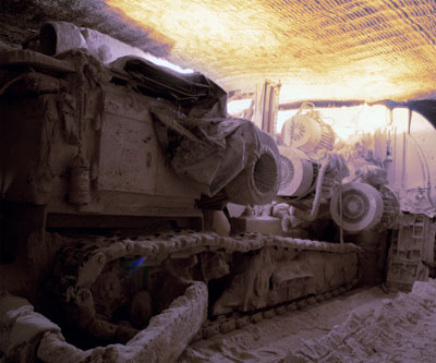 potash mining underground