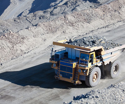 truck pit mining