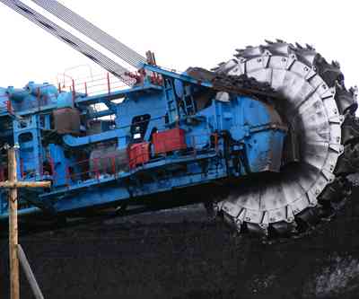 bucketwheel coal mining