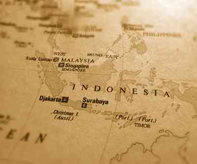 indonesia old map