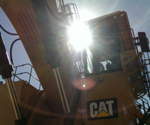 tinaja hills caterpillar demonstration area mining tucson feat