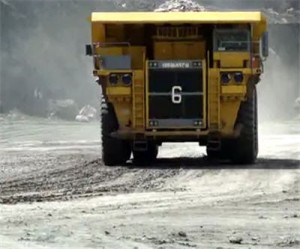 Mining Truck - Goldcorp Announces Secondary Offering of Shares of Tahoe Resources