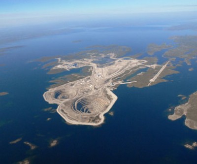 Diavik mine in Canada