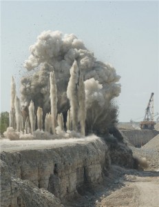 Reduced blasting costs