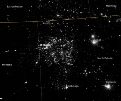 What shale boom looks like from space and why we should care