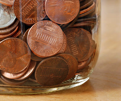 American penny jar