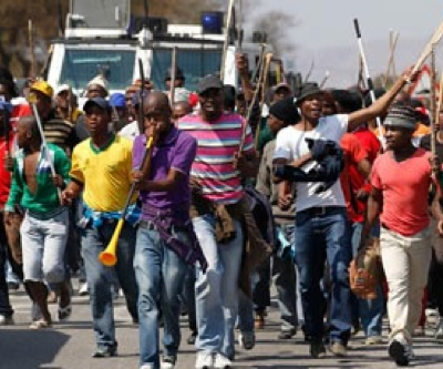 South Africa platinum talks to end 6-week strike break down