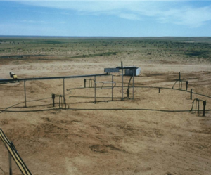 Uranium in-situ leaching field test in Mongolia