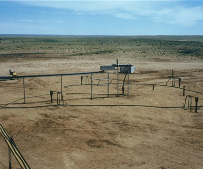 Uranium in-situ leaching field test in Mongolia