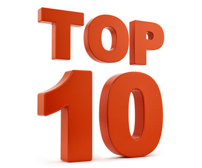 Top 10 red