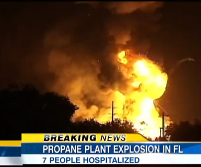 Extensive damage but no deaths in Florida’s gas plant blasts
