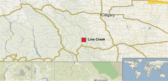 line creek mine british columbia coal