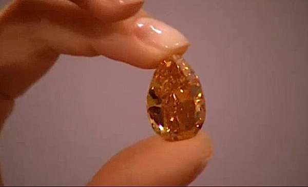 World’s largest orange diamond breaks record: sold for $36m