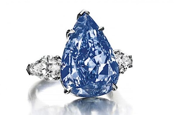 Christie’s expects $25 million for largest, flawless blue diamond