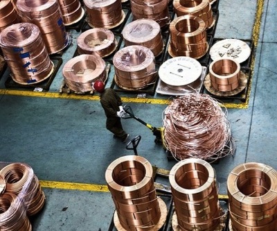 Copper near 12-week high on hopes of Chinese stimulus