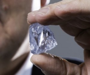 Petra unveils largest-ever blue diamond found at Cullinan mine