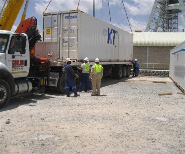 KTI was selected by Harmony Gold Mining Company Limited to supply and install an ice cooling system