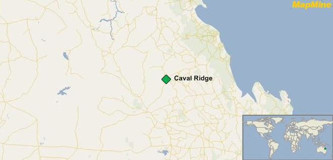 Map caval ridge queensland BHP Billiton metallurgical coal