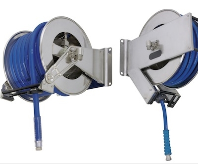 Stainless Steel Retractable Hose Reels – designed and made for performance  and reliability 