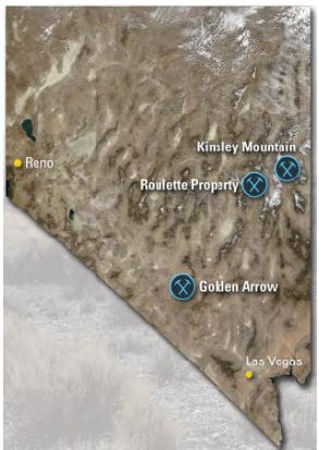 Mercenary alert - Nevada map