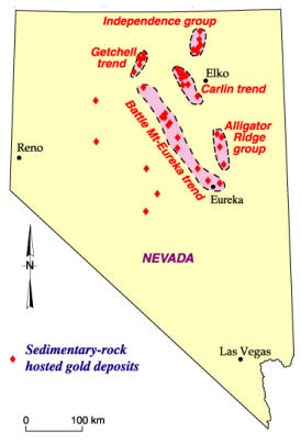 Mercenary alert - sedimentary-rock hosted gold deposits