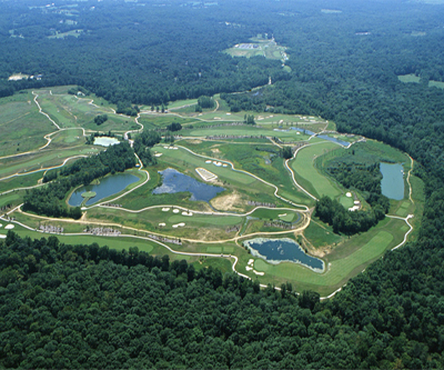 This mine is now a spectacular 18-hole golf course