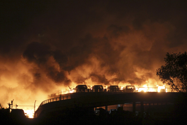 Huge blasts at Chinese port disrupts iron ore, oil shipments