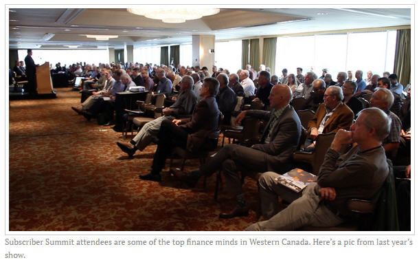 Your last chance to attend Vancouver's best fall finance conference