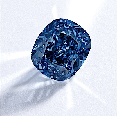 This blue diamond may become the most expensive gem ever sold in auction