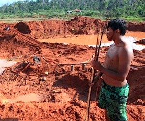 Illegal diamond mining threatens Brazil's indigenous communities