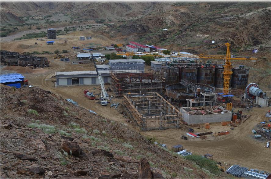 Koka Mine construction site