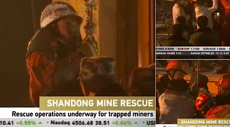 Chinese miners rescued after 36 days trapped underground