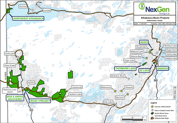 NexGen Energy's Athabasca Projects