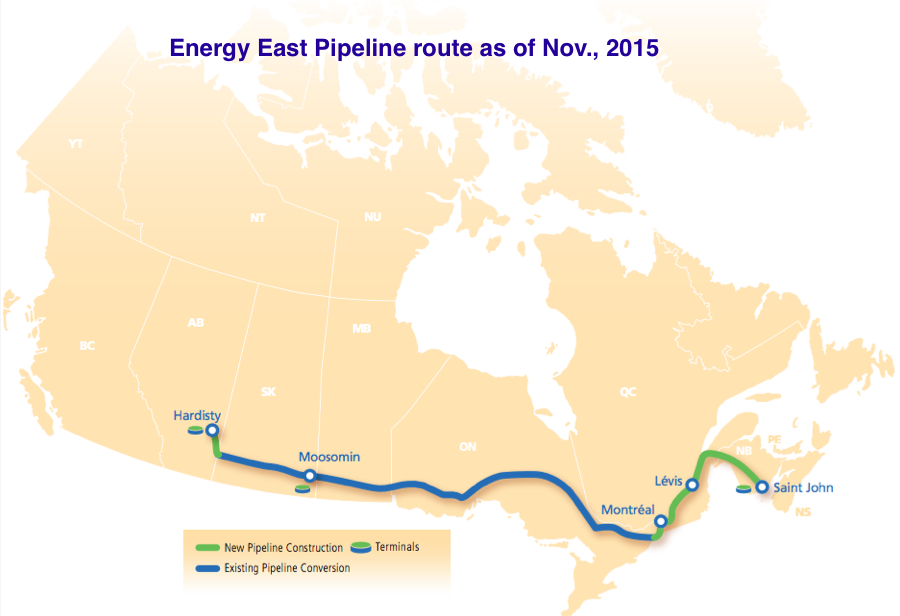 TransCanada's Energy East pipeline faces Quebec injunction