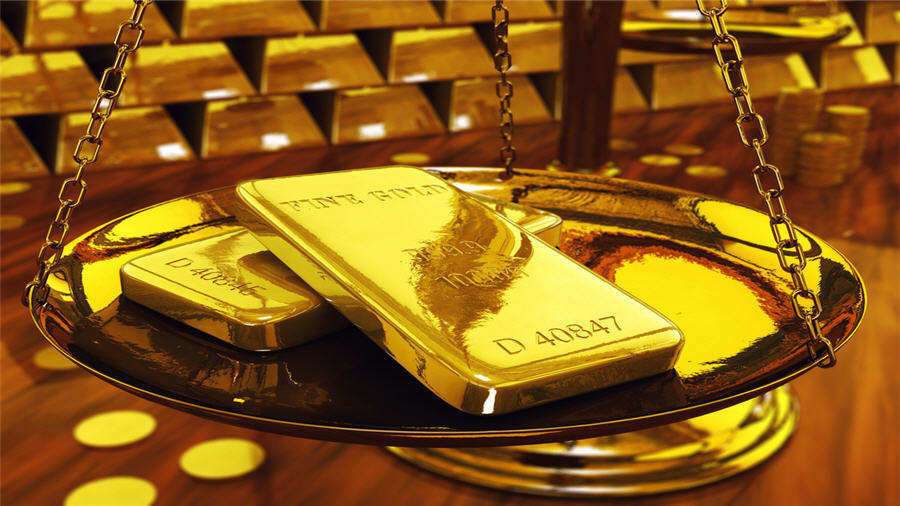 Gold prices hit by profit taking, stronger dollar