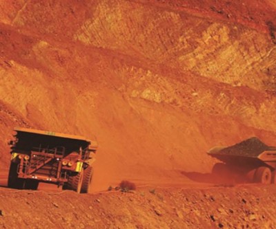 Iron ore price drops through $70