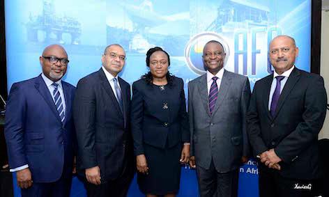 Oliver Andrews, Executive Director & Chief Investment Officer; Andrew Alli, President; Sarah Alade, Chair; Dr. Adesegun Akin-Olugbade, Chief Operating Officer & General Counsel; Sanjeev Gupta, Executive Director Financial Services