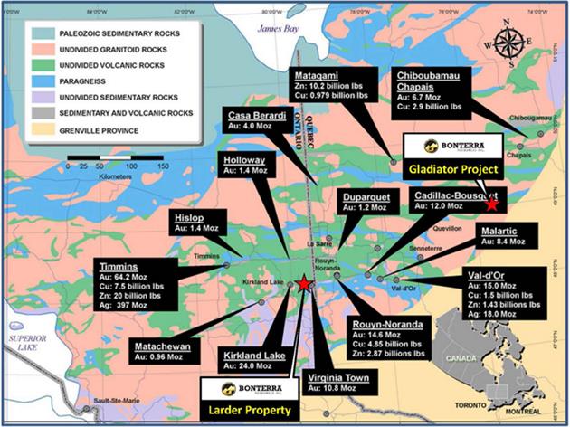 BonTerra Resources delivers its own March madness project map
