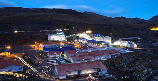 Santander Mine, mill and infrastructure, Peru