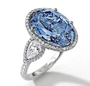 De beers discount millennium blue diamond