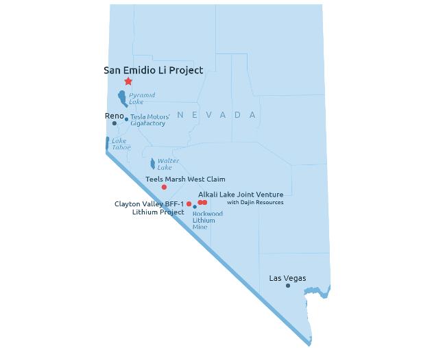 Back-to-back good news for Nevada Energy Metals - map