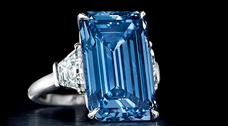 'Oppenheimer Blue' diamond sets new record, fetches $57 million