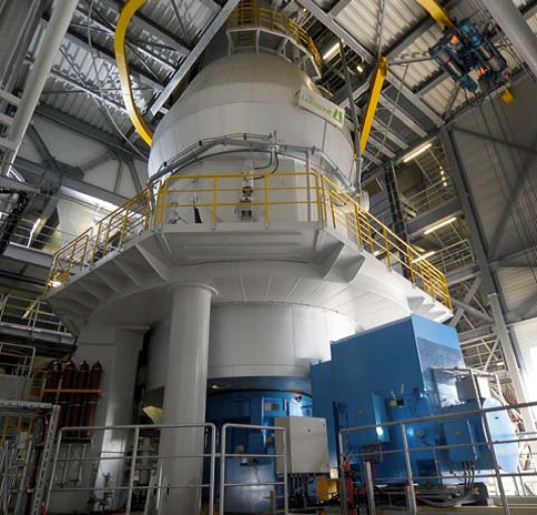 Similar mill type LOESCHE cement mill type LM 46.2+2, Duisburg, Germany