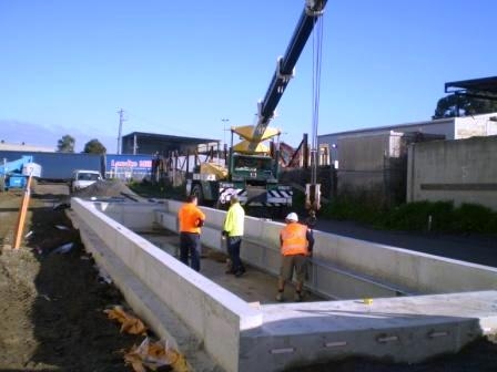 In-ground weighbridge installation