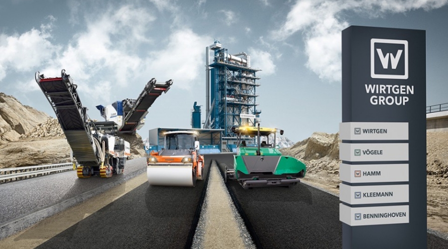  With an exhibition area of 1,400 m² and 14 exhibits, the Wirtgen Group is showcasing innovative solutions in the two business sectors of Road and Mineral Technologies. 