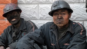 Chinese mine workers in Anhui, Huaibei, China. Growth in Chinese thermal coal imports will not last long