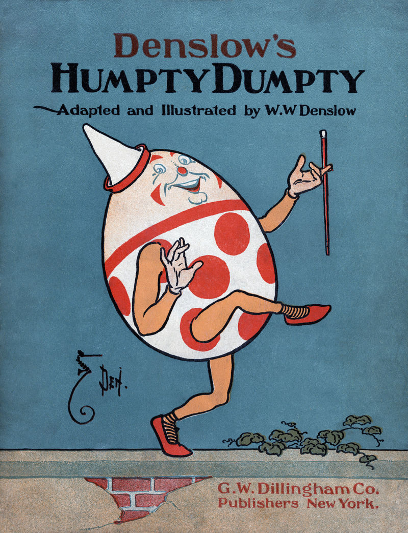 (Humpty Dumpty in the shell, Source: William Wallace Denslow)